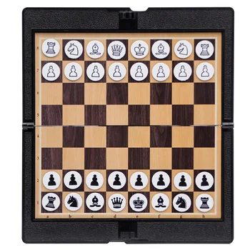Sklopivi Set Šah 3 u 1, Magnetni Set Šah, Set Figura board, Sklopivi Igra s Изготовленными šah figure