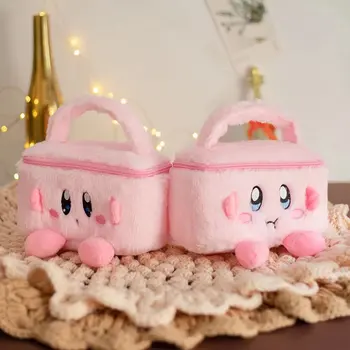 Slatka Zvijezda Kirby Periferne Kirby Prijenosni Kozmetička Torba Za Pohranu Kawaii Plastična Kutija Za Uređenje Interijera Kuće Sjedalo Za Šminkanje Poklon