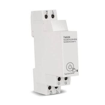 TM608 Smart WiFi Timer Prekidač PROGRAM Daljinski upravljač, Mjerač Energije Snage Prekidač Vremena kwh Monitor Potrošnje 100-240