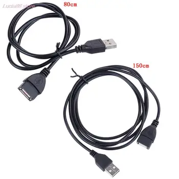 USB 2.0 Kabel za muškarce i žene Sinkronizacija podataka USB 2.0 Produžni Kabel Produžni Kabel, USB Produžni Kabel, Super Brzina 80/150 cm