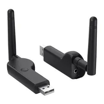 USB Bluetooth Adapter Bluetooth 5.2 Odašiljač 3,5 mm Vanjska Antena Računalo Audio Adapter USB Ključ Za PC Računalo