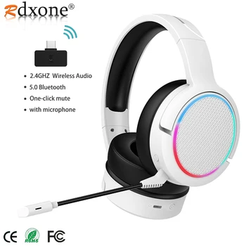 X5 Pro Bluetooth 5,0 Slušalice PS5 USB Računalo 2,4 G Wireless Gaming Slušalice PS4 S Lako Mikrofon Za Mobilne Uređaje, Xbox PC