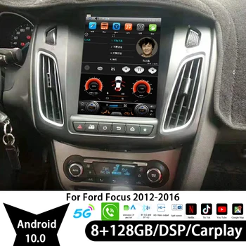 Za Ford Focus 2012 2013 2014 2015 2016 Tesla Screen Auto Radio Video Bluetooth 2Din Stereo Auto Multimedijalni Playeri Carplay