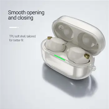 Za SONY WF1000XM4 Slušalice, Stalak za punjenje Kutija Torbica Zaštitna Torbica Za Slušalice Silikonska Ljuska